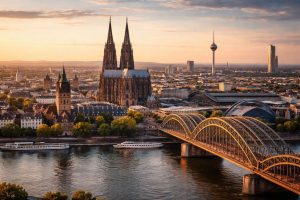 Skyline Bild mit KI generiert